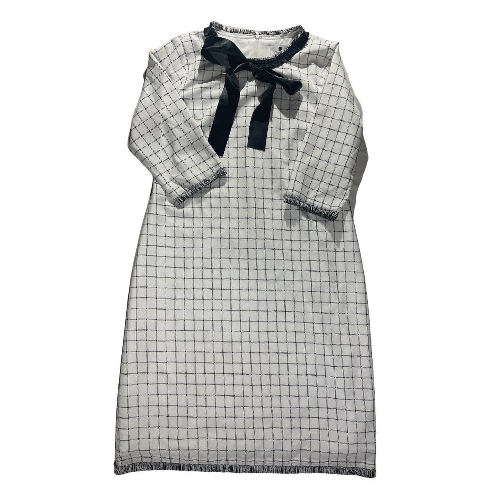 Dainty jewell’s womens dress black and white size X-Large.